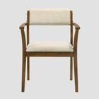 Homla, Pahkel, zestaw 2 krzeseł, z drewna kauczukowego, 56,5-62,5-84,5 cm