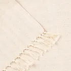 Homla, Pansy, bieżnik z frędzlami, ecru, 40-160 cm