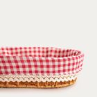 Homla, Perlotte, koszyk, w kratkę, 32-25 cm