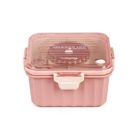 Homla, Poppie, lunchbox ze sztućcami, różowy, 2,15l, 896038