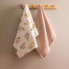 Homla, Prima, zestaw ścierek kuchennych, z motywem łąki, 50-70 cm, 2 szt.