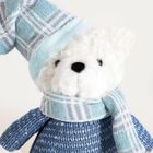 Homla, Pulise, skrzat, pan miś w niebieskim ubranku, 52 cm