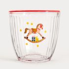 Homla, Ranti, szklanka, z konikiem na biegunach, 0,25l