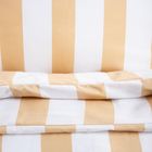 Homla, Rayas, pościel z mikrofibry, w biało beżowe pasy, 160-200 cm