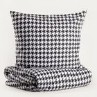 Homla, Rebeka, pościel bawełniana w pepitkę, 140-200 cm, 756566