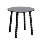 Homla, Resle, stolik kawowy, czarny, 40-40-40 cm