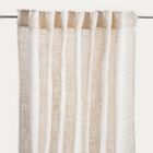 Homla, Rosel, zasłona, dekoracyjna z dodatkiem lnu, 140X250 cm