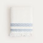 Homla, Rosop, ręcznik, boho z granatowymi paskami, 70-130 cm