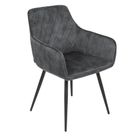 Homla, Satori, krzesło, grafitowe, 58-62-79 cm