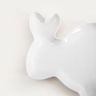 Homla, Sippra, półmisek, do serwowania w kształcie zająca, 35-26 cm