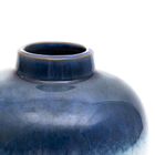 Homla, Soleto, wazon, ceramiczny, granatowy 15-5-22,4 cm