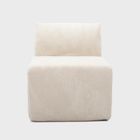 Homla, Svela, fotel modułowy, beżowy sztruksowy, 59,5-80-62 cm