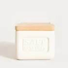 Homla, Sylan, pojemnik, na sól, śmietankowy, 12-11 cm