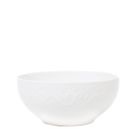 Homla, Sylia, miska, biała z ornamentem, 15 cm