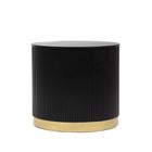 Homla, Tabi, stolik kawowy, matowy czarny, 40-36 cm