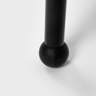 Homla, Taru, drabinka na ręczniki, czarna, 45-2-159,5 cm