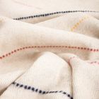 Homla, Tilbe, koc z ozdobnymi kolorowymi przeszyciami, 150-200 cm