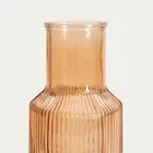 Homla, Tolle, wazon, szklany beżowy, 10-22 cm