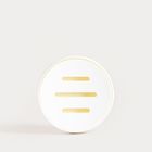 Homla, Torus, mydelniczka, z tłoczeniem biała, 11-11-2,5 cm