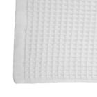 Homla, Vaffel, ręcznik, biały, 70-130 cm