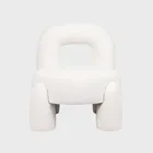 Homla, Viggo, fotel, ecru, 73-69-80 cm