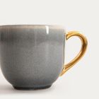 Homla, Viness, kubek, niebieski ze złotym uchem, 0,4l