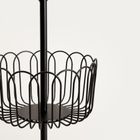 Homla, Wardon, kosz, dwupoziomowy, 28-47 cm