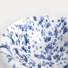 Homla, Wilora, miska, nakrapiana granatowa, 18-7 cm