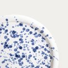 Homla, Wilora, talerz, obiadowy nakrapiany granatowy, 26 cm