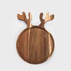 Homla, Xmas Mooka, deska do serwowania, renifer, 26-18 cm