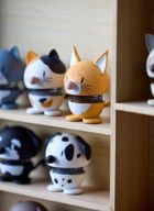 Hoptimist, Calico XS, figurka, biała