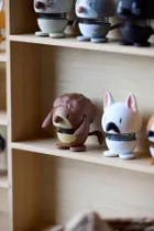 Hoptimist, Poodle XS, figurka, brązowa