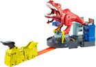 Hot Wheels, Atak T-Rexa, zestaw z autem
