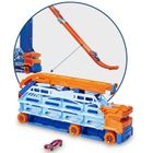 Hot Wheels City, Transporter - epicki zjazd 2w1 + 3 autka Hot Wheels GRATIS, zestaw promocyjny