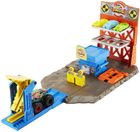 Hot Wheels, Monster Trucks, Demolka na stacji, zestaw