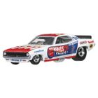 Hot Wheels, Premium, Kultowe auta, '72 Plymouth CUDA FC & Rob'N Pinks, zestaw 2 pojazdów, 1:64, JBL01