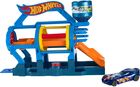 Hot Wheels, Turbo Jet Car Wash, zestaw rozkładany