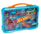 Hot Wheels, walizka na samochodziki z podświetlanym logo