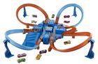 Hot Wheels, Zakręcona tor kraks, zestaw z autem