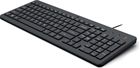 HP, Klawiatura 150 Wired Keyboard Przewodowa, czarna 664r5aa