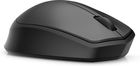 HP, Mysz, 280 Silent Wireless Mouse Bezprzewodowa, czarna, 19u64aa