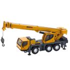 Huina, dźwig Autokrane Huina, pojazd budowlany, ruchome elementy metalowy, 1:50