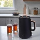 Husla, czajnik elektryczny, czarny, 1,5l, 73929