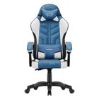 Huzaro, Force 2.7 Blue, fotel gamingowy, welurowy