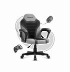 Huzaro, Ranger 1.0, fotel gamingowy dla dziecka, Grey Mesh