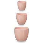 IberGarden, zestaw okrągłych doniczek, średnica 14, 17, 22 cm