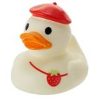 Infantino, kaczka kąpielowa, truskawka, zabawka do kąpieli