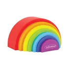 Infantino, tęcza do składania, klocki piramidka