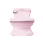 InGenuity, My Size Potty PRO, toaleta dziecięca z dźwiękiem 2w1, nocnik, różowa