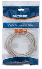 Intellinet, patchcord, kat. 5e, UTP, 3m, szary